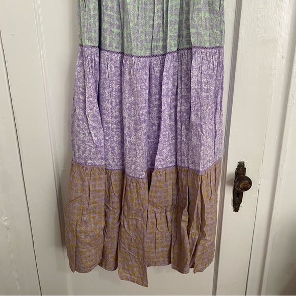 Anthropologie Roller Rabbit Ismay Dakota Tiered Maxi Dress - Picture 5 of 8